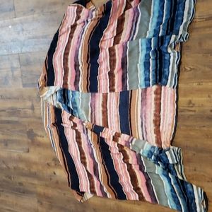 Multicolor kimono